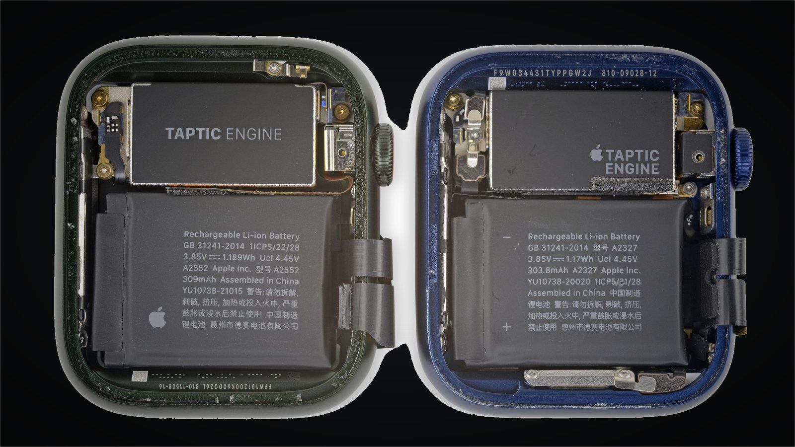 Apple Watch   battery and taptic